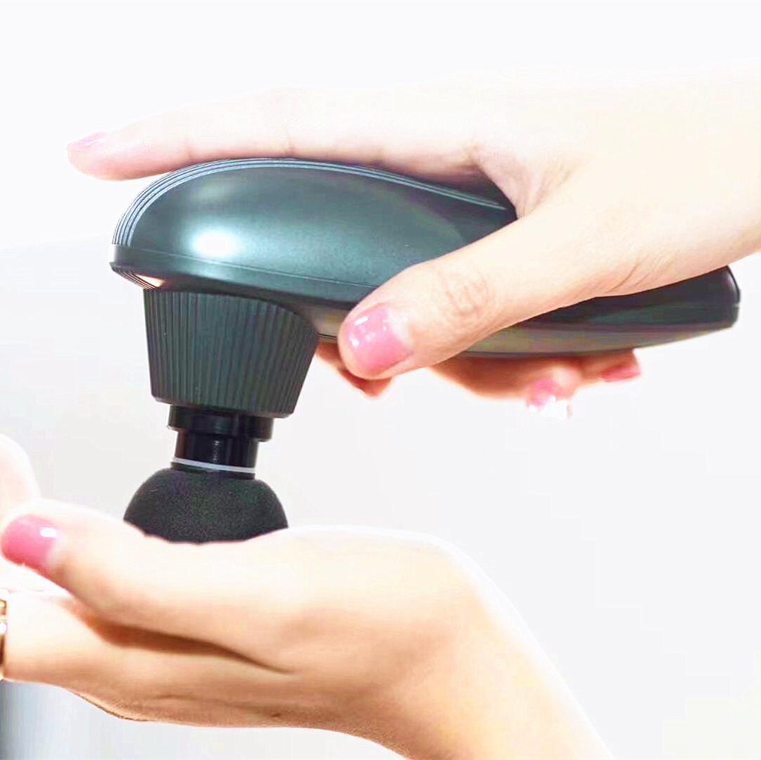 Electric Massage Gun Deep Tissue - 미니 화이트 딥 티슈 마사지기 진동