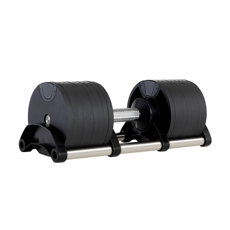Adjustable Dumbbell Pair 40Kg - 가정용 피트니스 주철 도금 덤벨 자동