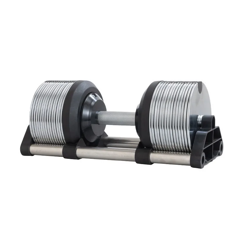 Adjustable Dumbbell Pair 40Kg - 조절 가능한 스테인리스 스틸 덤벨 헬스