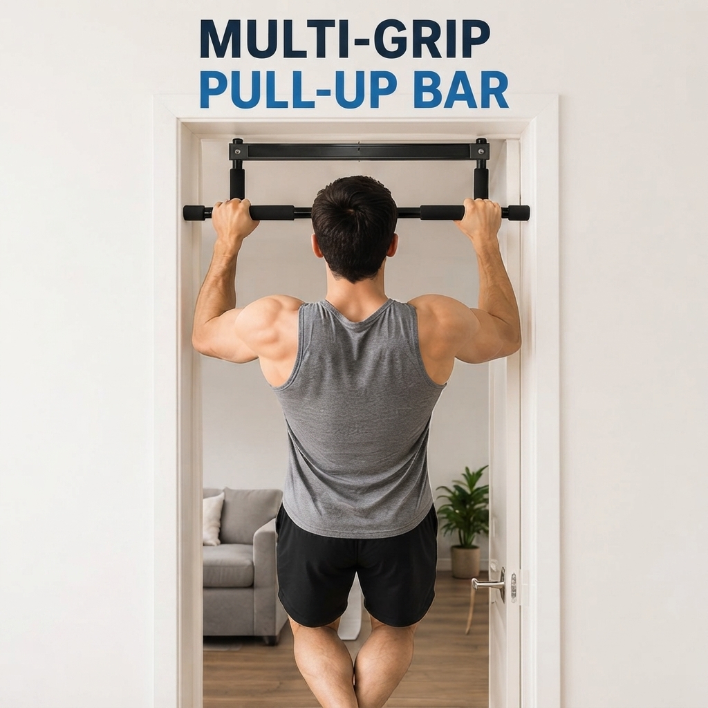 Door Pull Up Bar No Screw - 다기능 도어웨이 풀업 바, 나사 없는