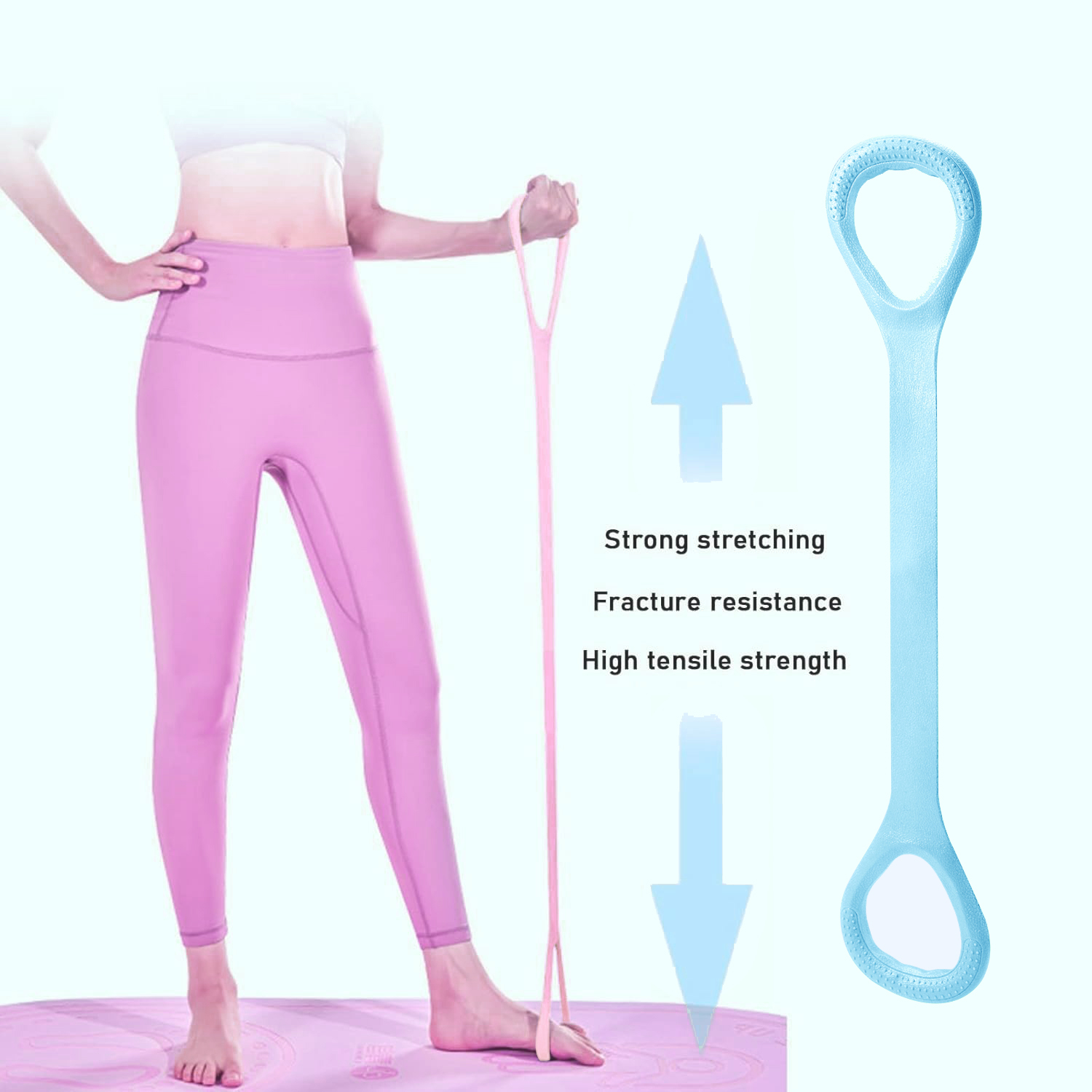 운동을 위한 8가지 피트니스 저항 밴드, 팔, 등, 어 - Pilates Bar Kit With Resistance Bands 리뷰 및 가격