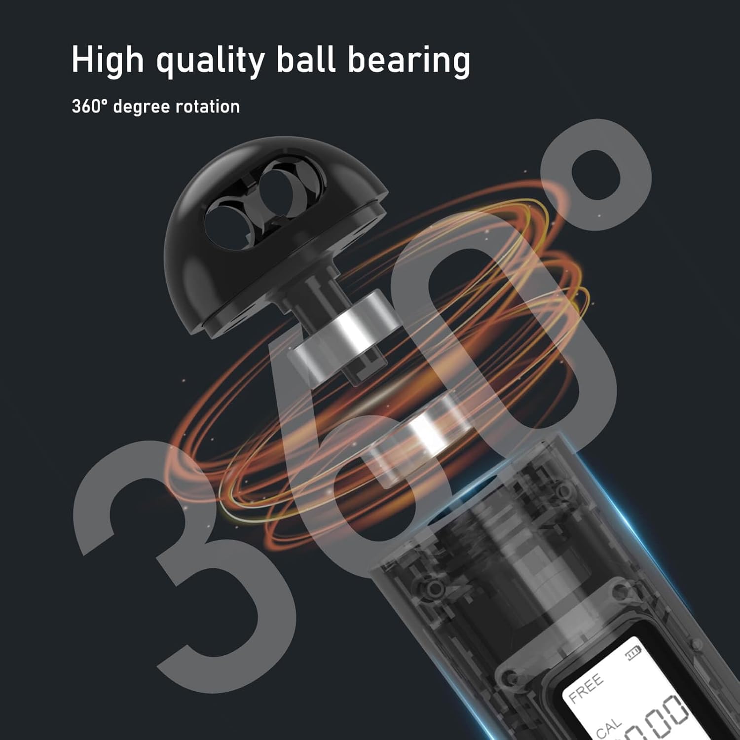2-in-1 스마트 디지털 무게 조절 줄넘기, LED  - Smart Jump Rope Digital Counter 리뷰 및 가격