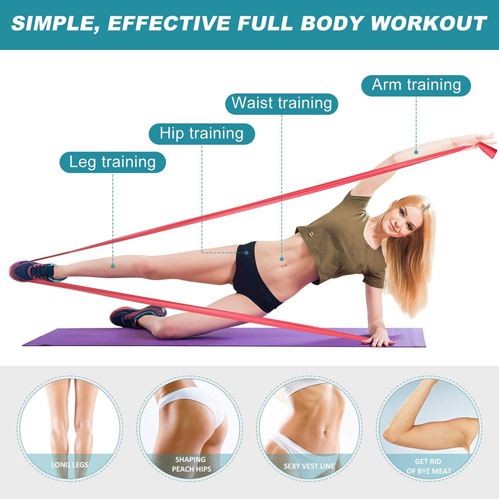 요가 스포츠 저항 밴드 필라테스 훈련 피트니스 운동 홈 - Pilates Bar Kit With Resistance Bands 리뷰 및 가격